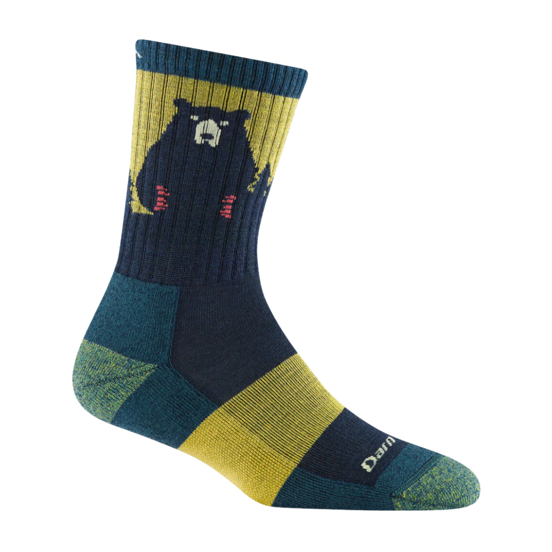 Women's Bear Town Micro Crew Lightweight Hiking Sock