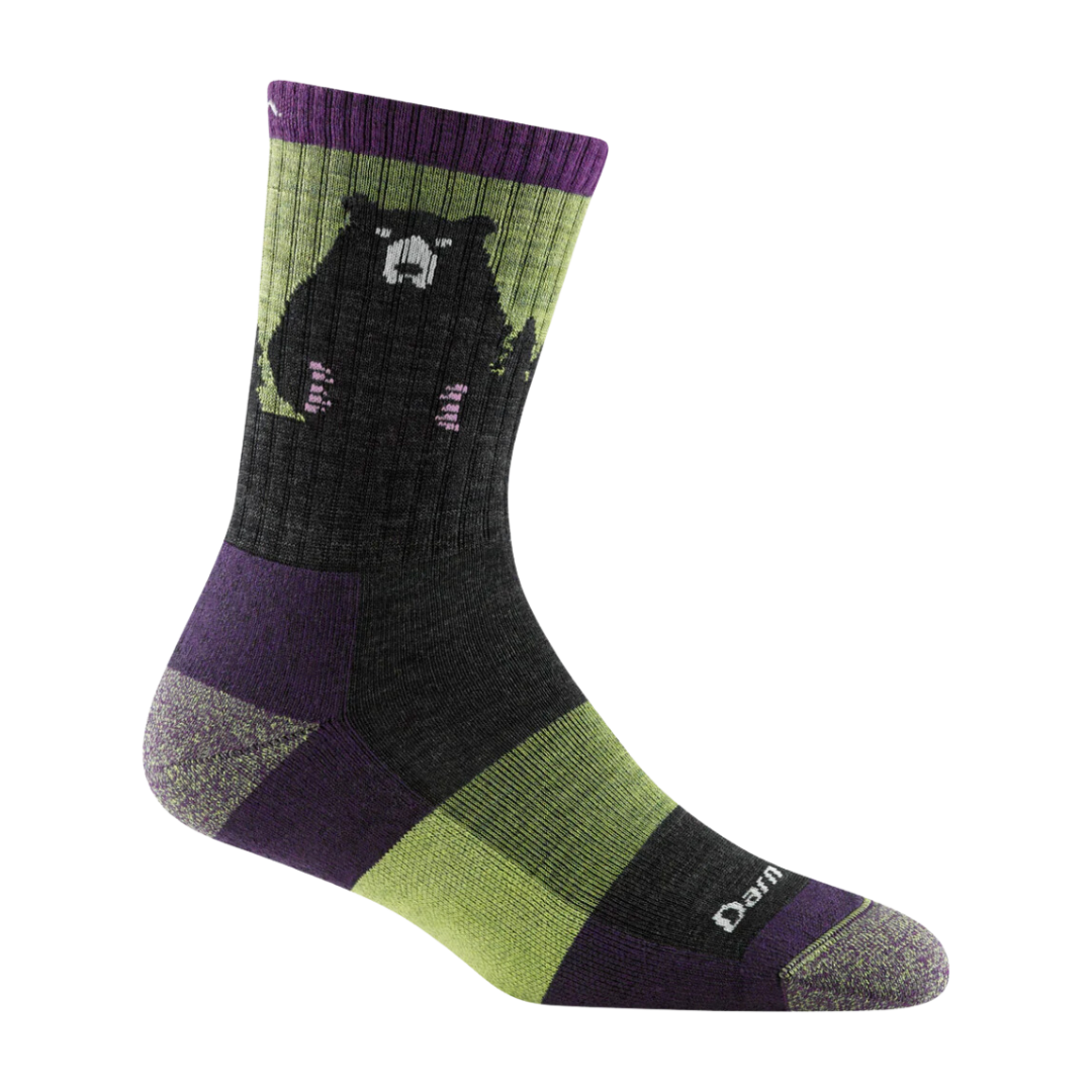 Women's Bear Town Micro Crew Lightweight Hiking Sock