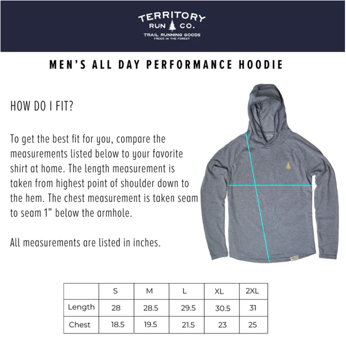 Territory Run - Men's All Day Hoodie (Trail Brand)