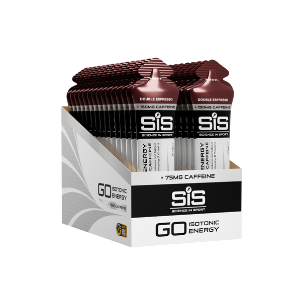 SiS Go Energy Caffeine Gels - Double Espresso (Box of 6)