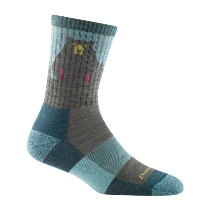 Women's Bear Town Micro Crew Lightweight Hiking Sock