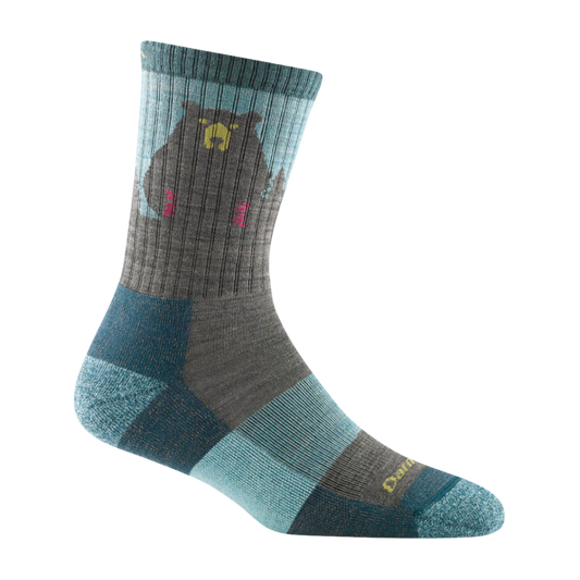 Women's Bear Town Micro Crew Lightweight Hiking Sock