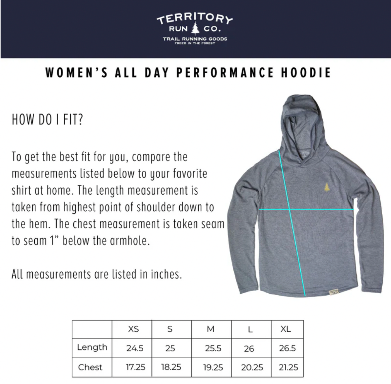 Territory Run - Women's All Day Hoodie