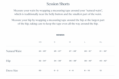 Tracksmith - Women's Session Shorts