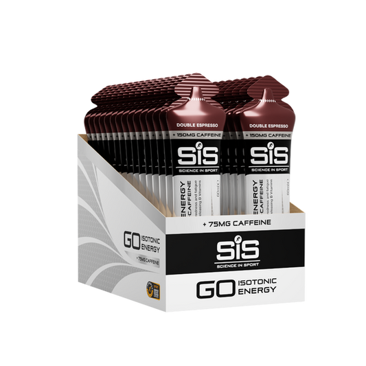SiS Go Energy Caffeine Gels - Double Espresso (Box of 6)